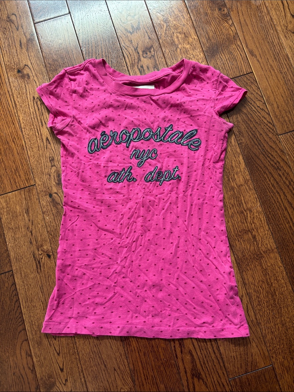 Aeropostale Hot Pink Short Sleeve Graphic Tee